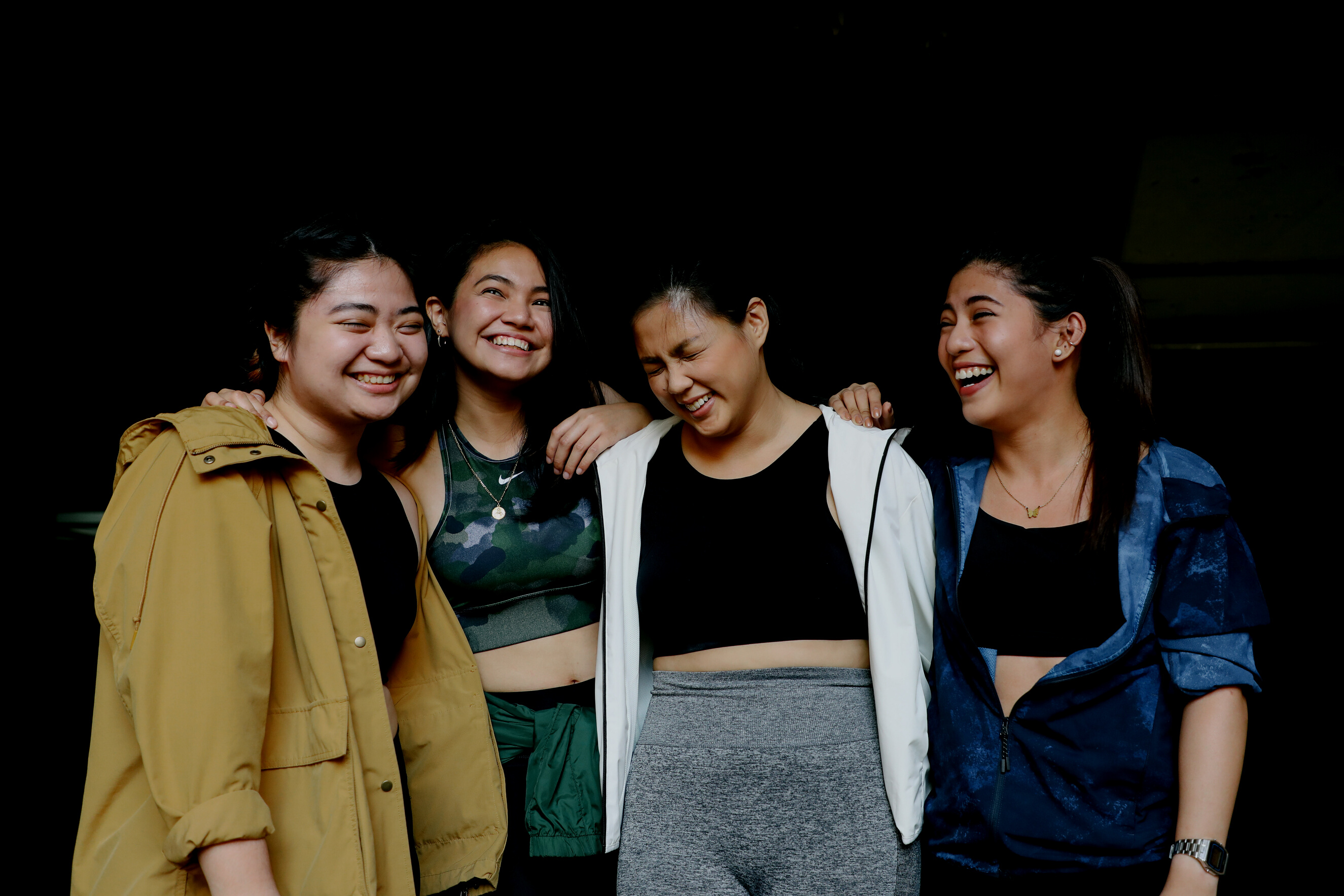 Group of women in activewear